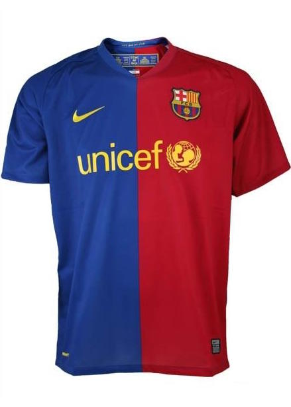 חולצת משחק רטרו ברצלונה בית 2008/2009