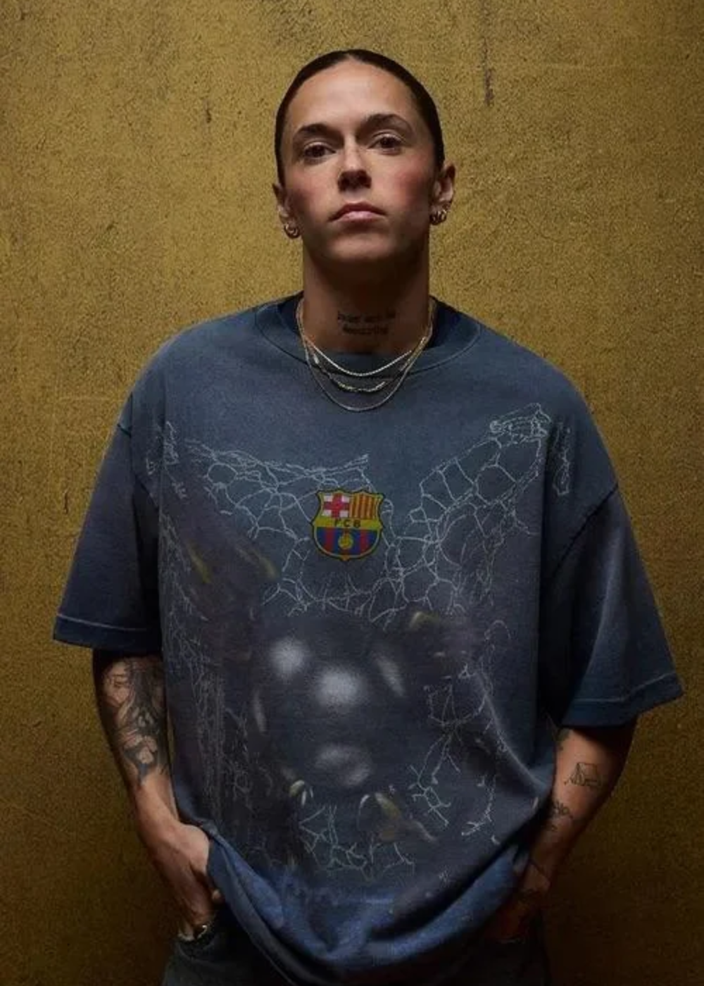 חולצת טי-שרט ברצלונה | טראוויס סקוט