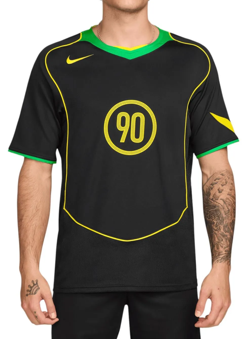 חולצת טי-שרט שחורה | TOTAL 90