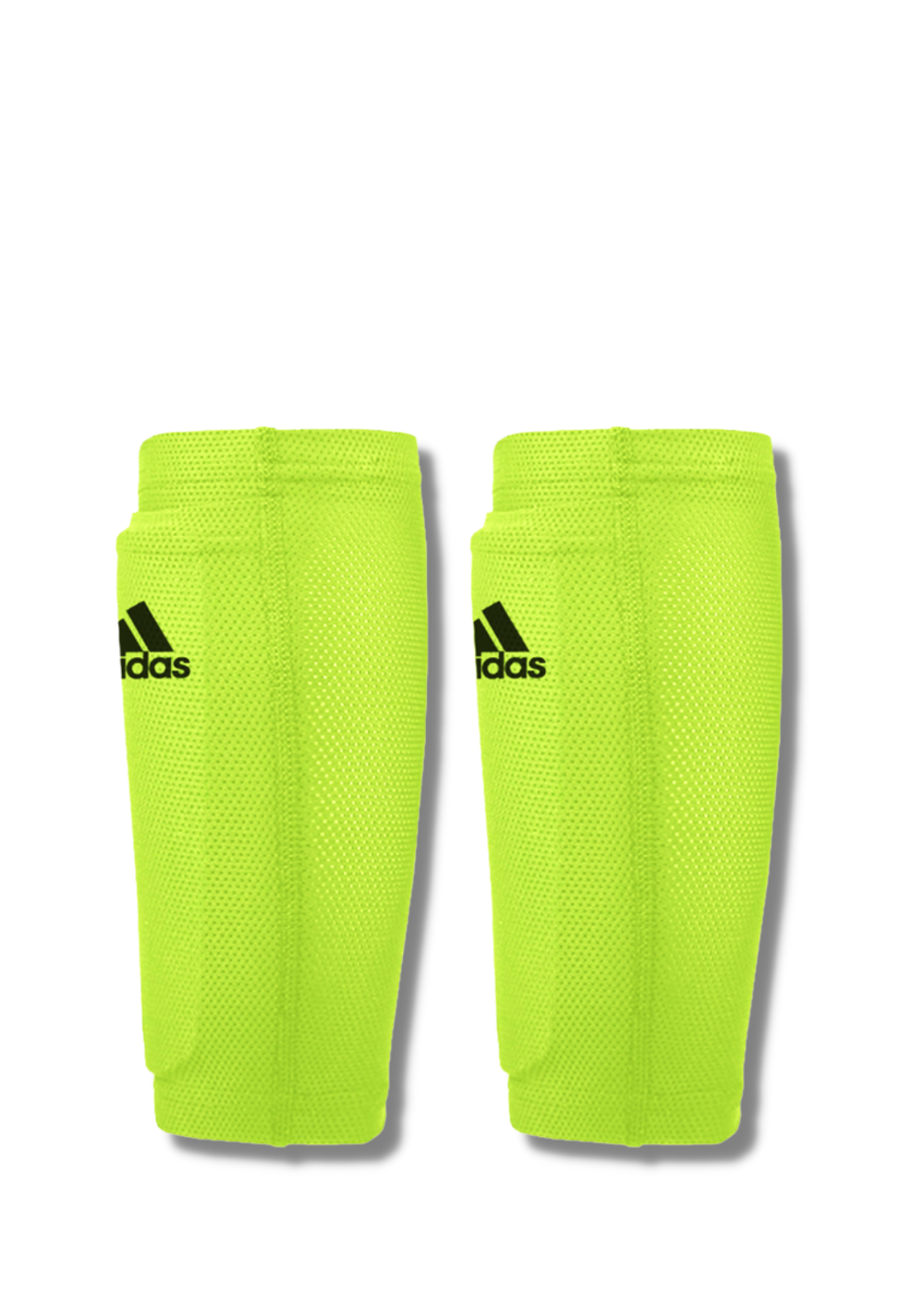 גרבי אדידס - שרוול גרב למגני עצם צבע צהוב זוהר