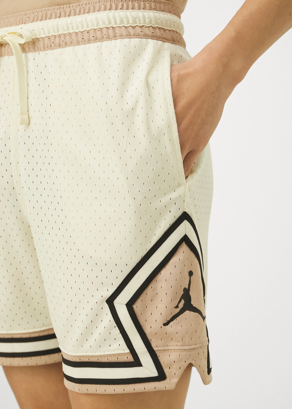 מכנס כדורסל JORDAN DIAMOND SHORTS BIEGE