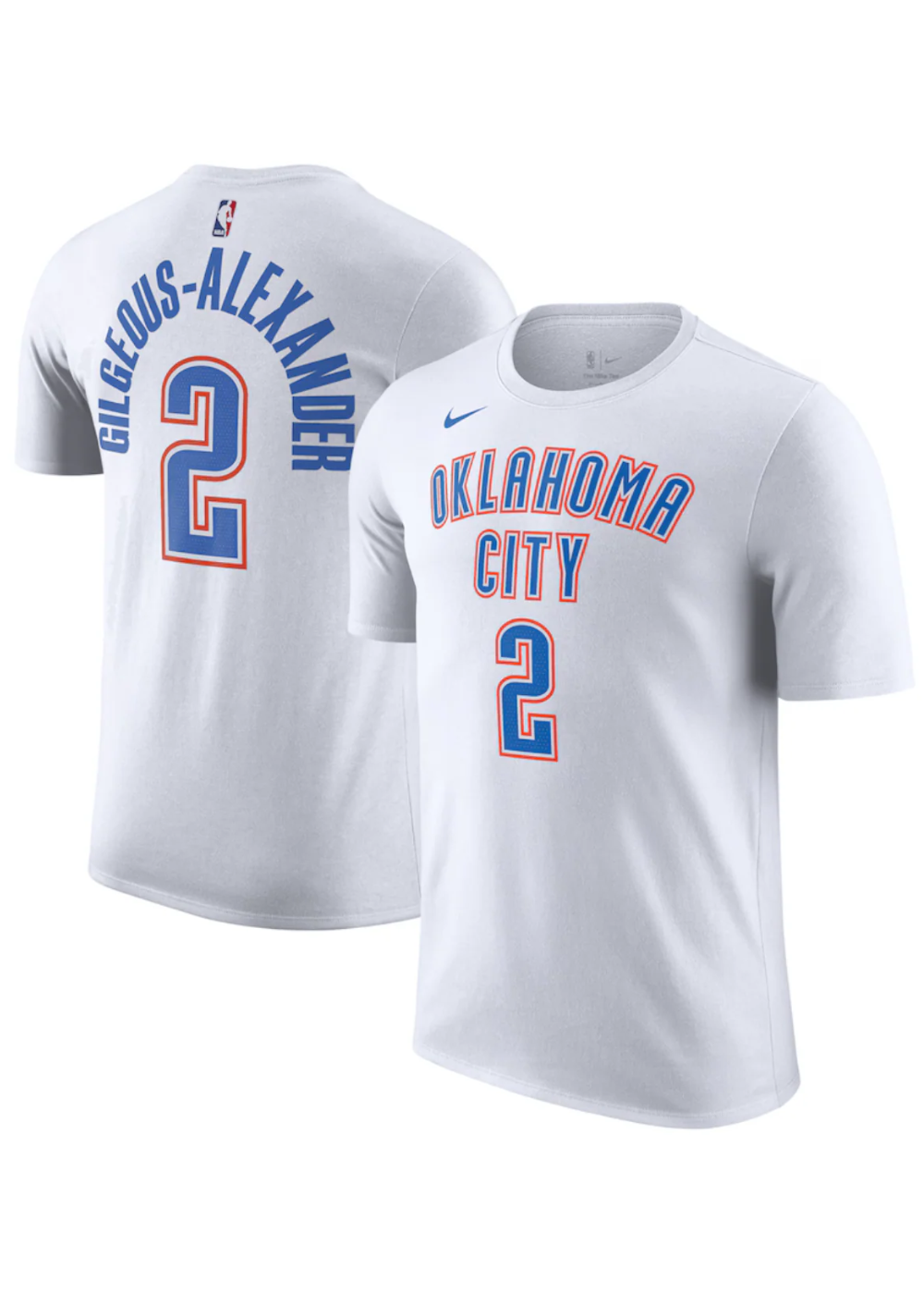 חולצת NBA שי גילג’ס אלכסנדר | אוקלהומה סיטי