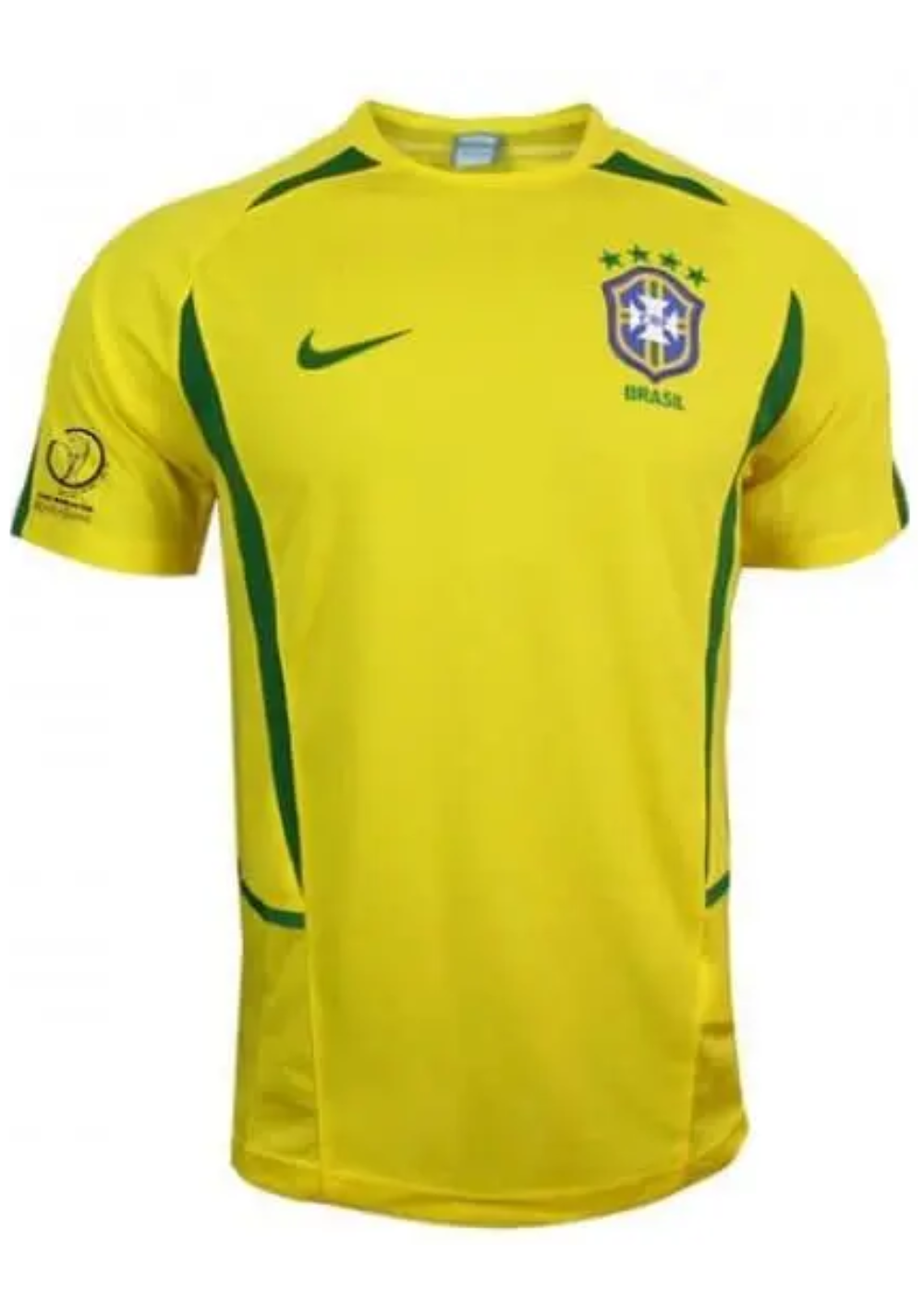 חליפת משחק רשמית רטרו ברזיל 2002 - בית