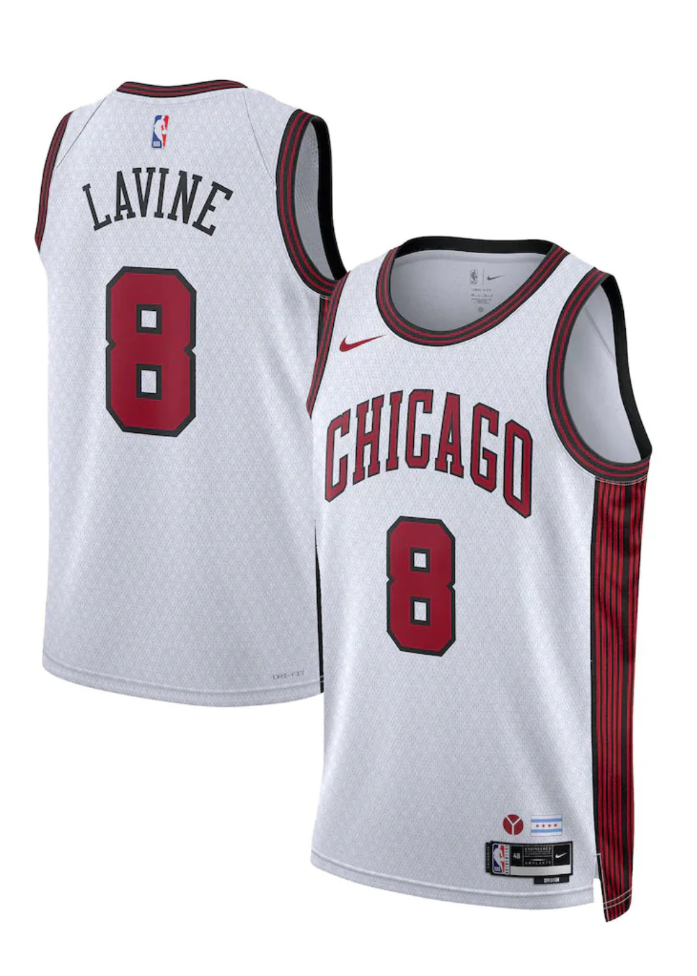 גופיית שיקאגו בולס City Edition לבן 22/23