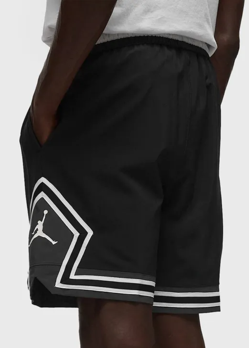 מכנס כדורסל JORDAN DIAMOND SHORTS BLACK