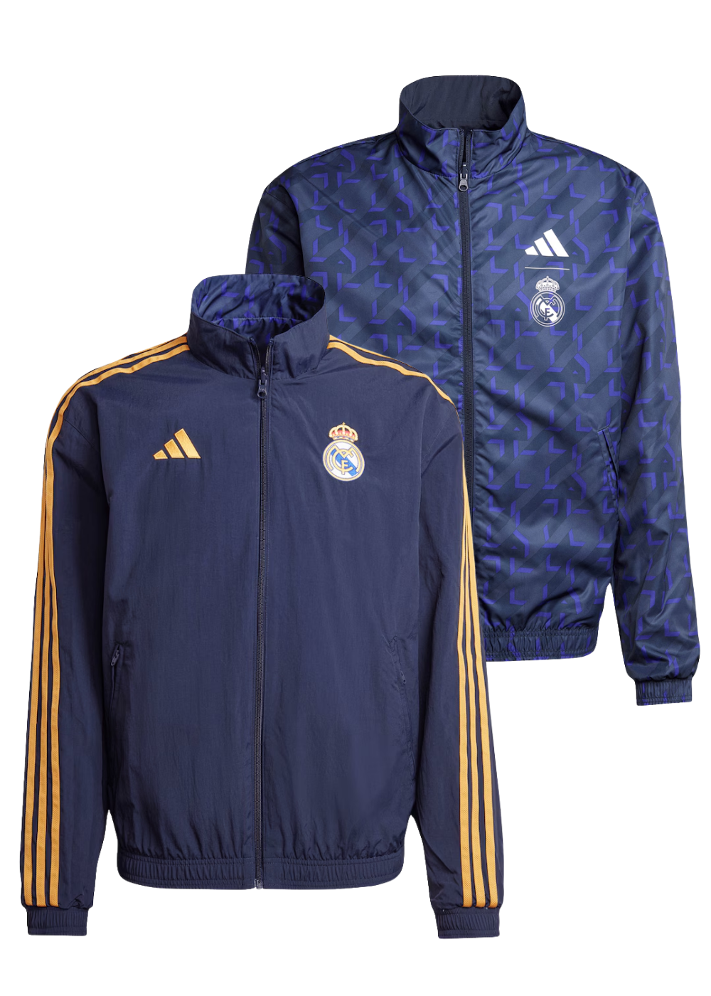 מעיל רוח ריאל מדריד דו צדדי - 25/26