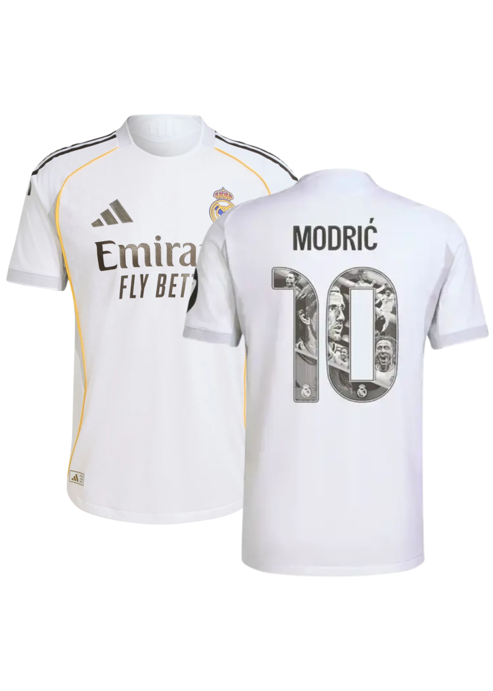 חליפת משחק רשמית ריאל מדריד | מהדורה מיוחדת לוקה מודריץ' - 2025/2026