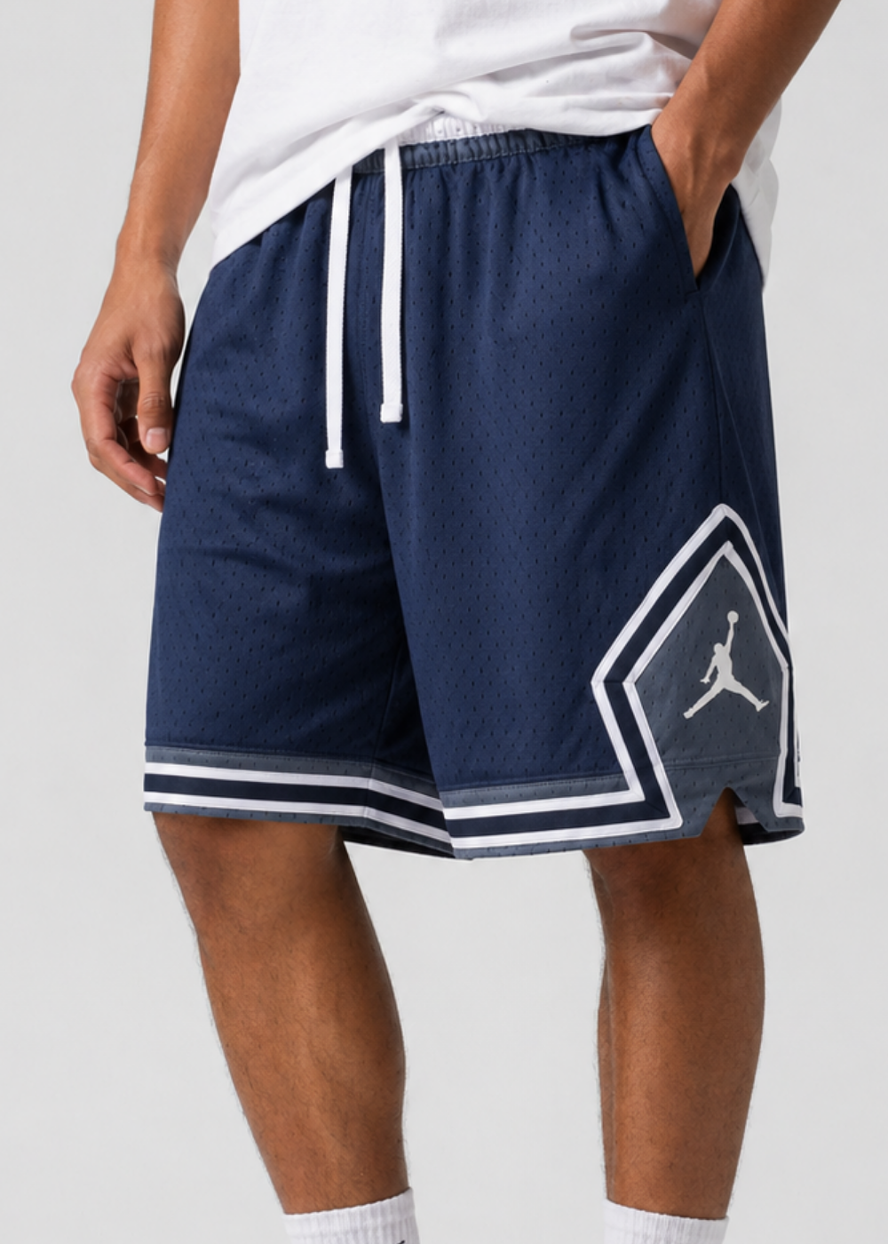 מכנס כדורסל JORDAN DIAMOND BLUE - מלאי מיידי