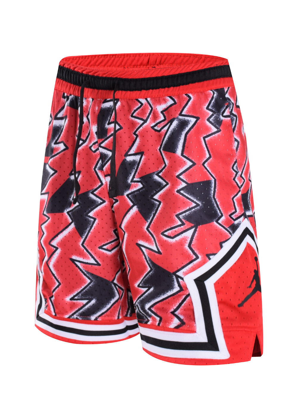 מכנס כדורסל JORDAN DIAMOND RED/BLACK