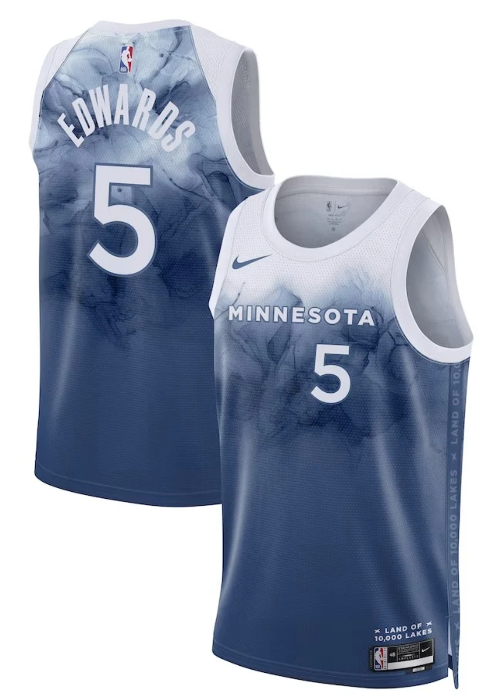 גופיית NBA מינסוטה טימברוולבס City Edition - אנתוני אדוארדס 23/24