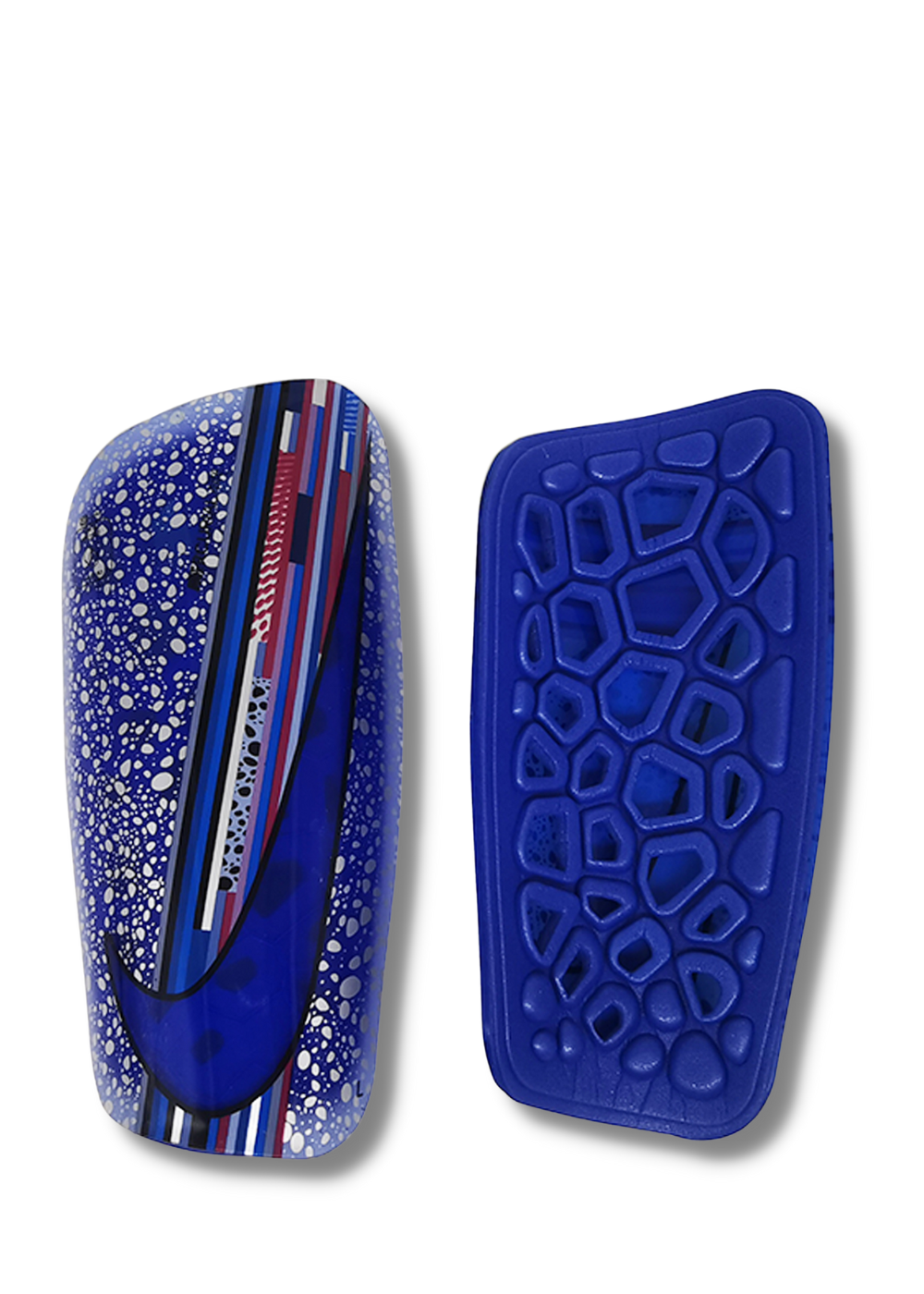 מגני עצם נייק - מרקוריאל כחול/צבעוני