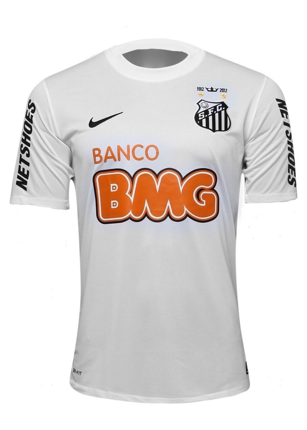 חליפת משחק רשמית רטרו סנטוס ניימאר 2012 - בית