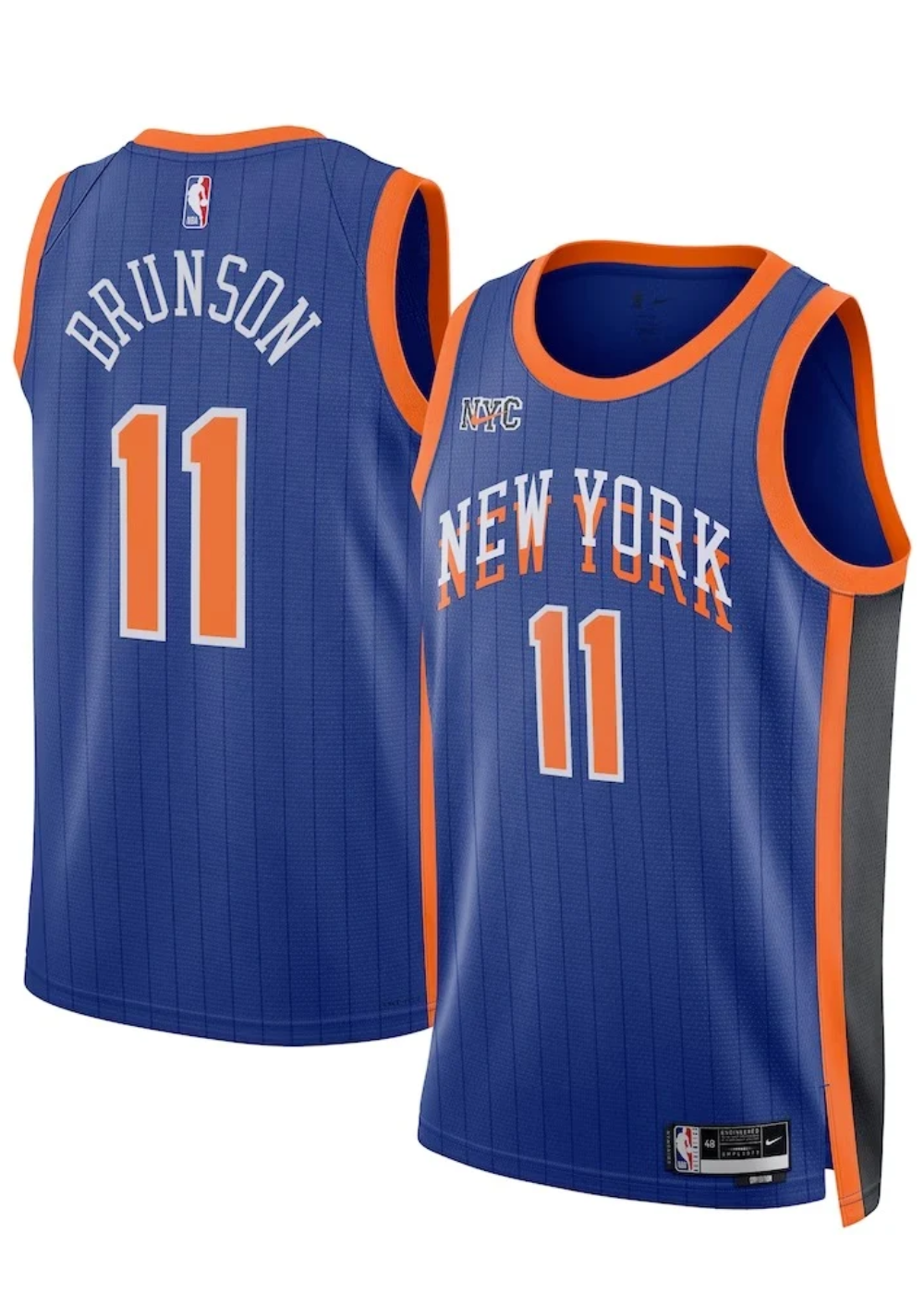 גופיית NBA ניו יורק ניקס City Edition - ג'יילן ברנסון 23/24