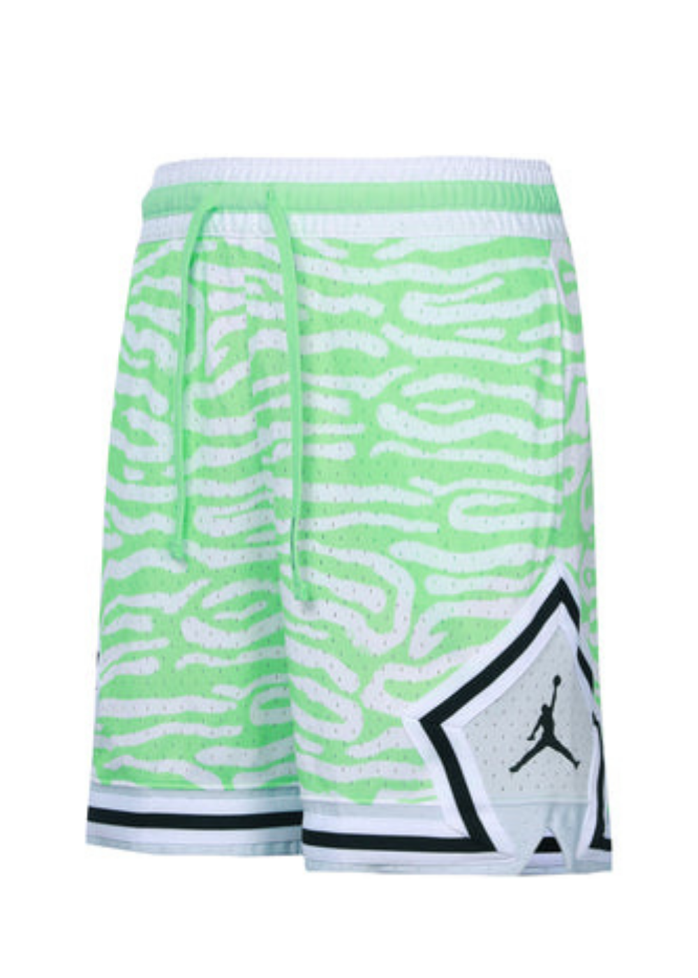 מכנס כדורסל JORDAN DIAMOND SHORTS NEON GREEN