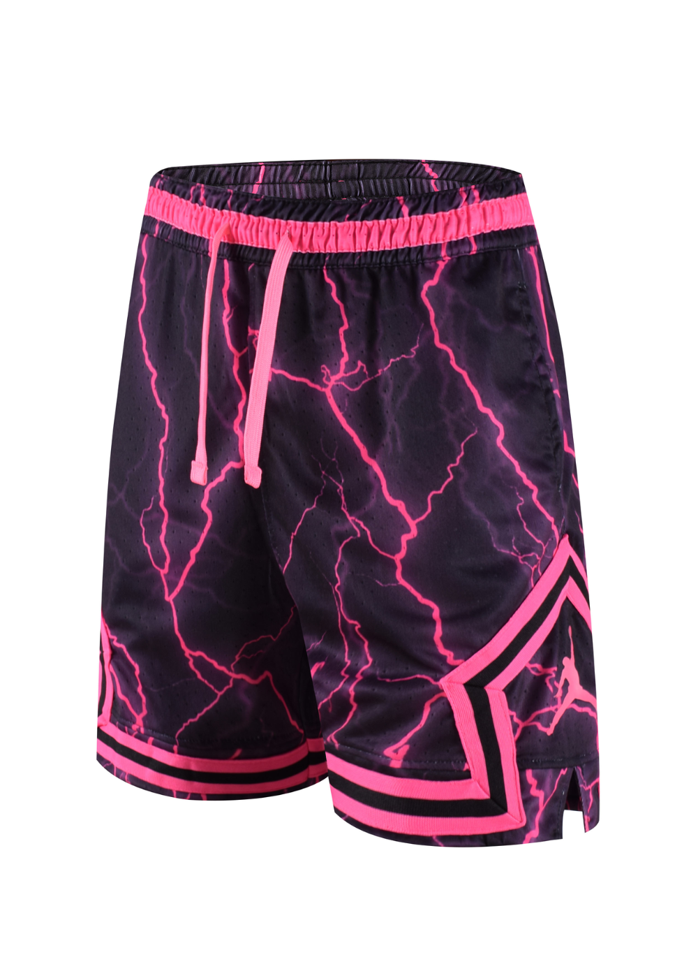 מכנס כדורסל JORDAN DIAMOND BLACK/PINK