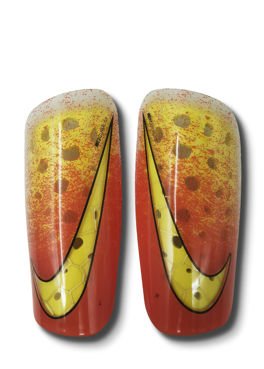 מגני עצם נייק - מרקוריאל צהוב/אדום