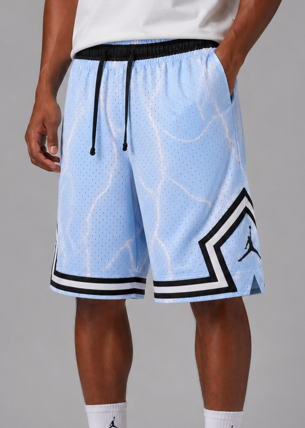 מכנס כדורסל JORDAN DIAMOND SKY BLUE