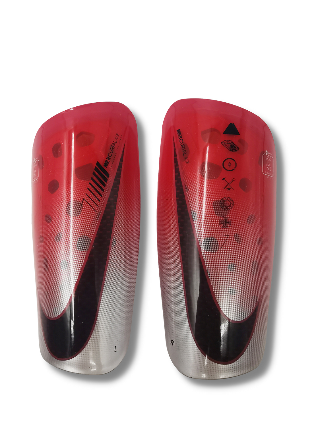 מגני עצם נייק - מרקוריאל אדום/כסוף