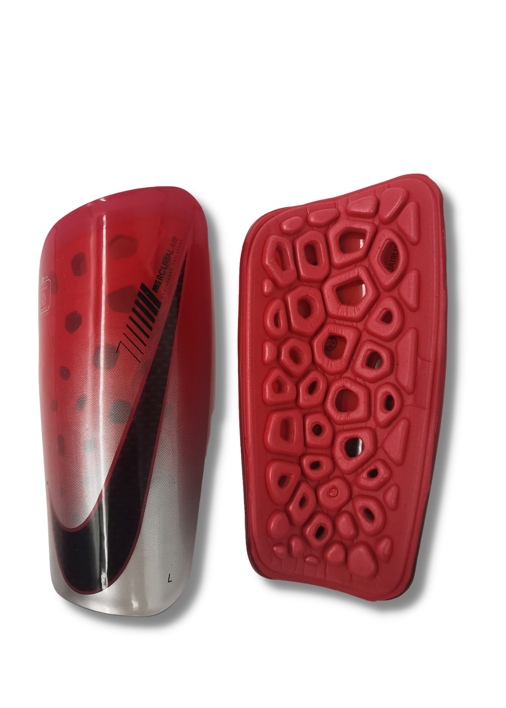 מגני עצם נייק - מרקוריאל אדום/כסוף