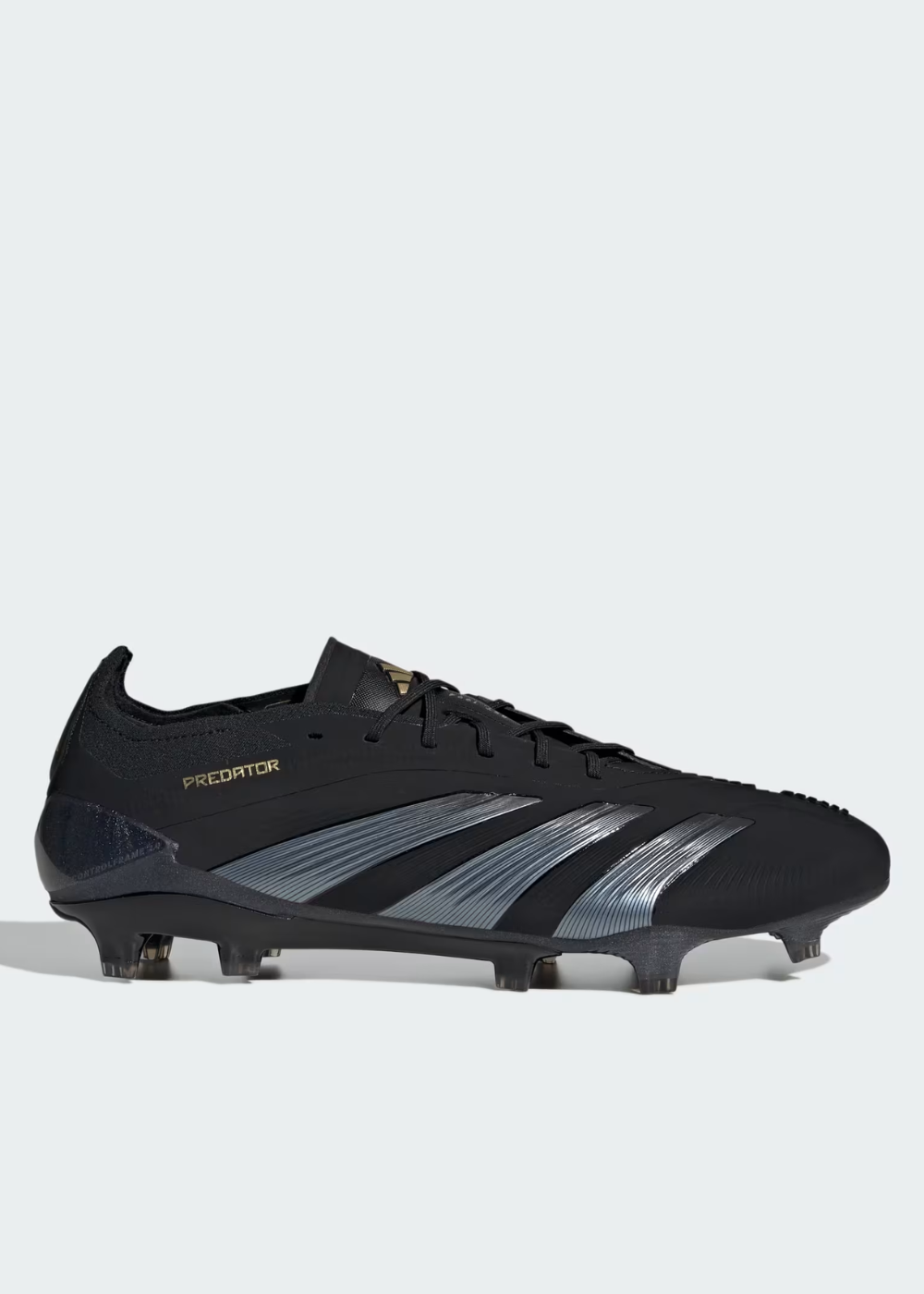 נעלי כדורגל מקצועיות | Adidas Predator Elite FG - Black/Gold Metallic