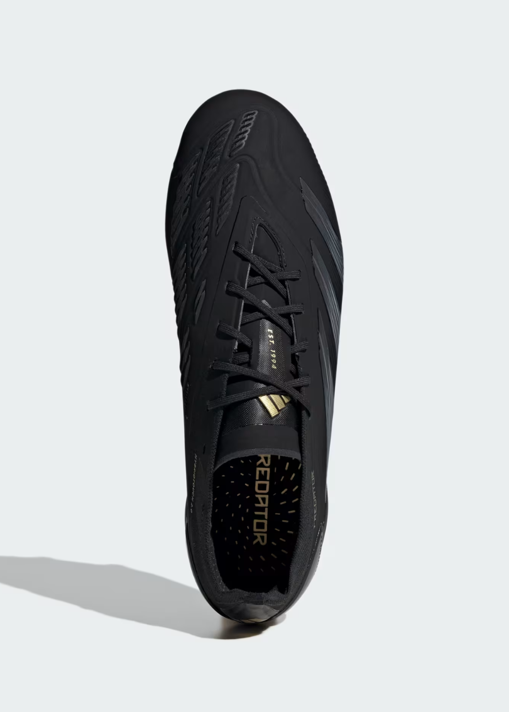 נעלי כדורגל מקצועיות | Adidas Predator Elite FG - Black/Gold Metallic