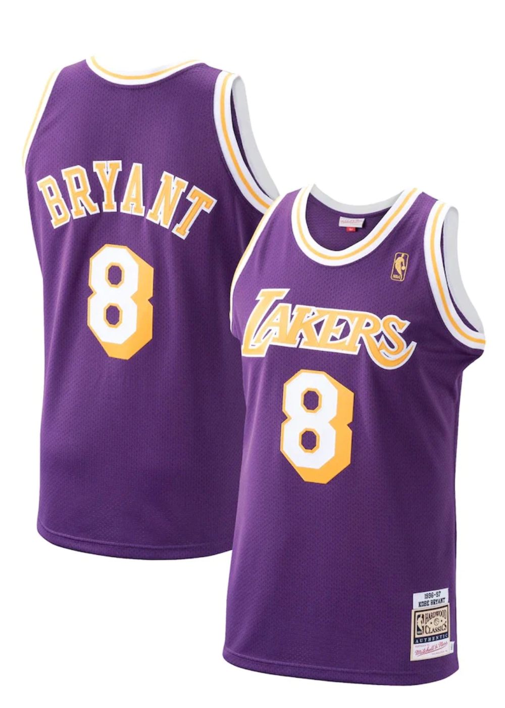 גופיית קובי בראיינט לוס אנג׳לס לייקרס Hardwood Classics סגול 96/97