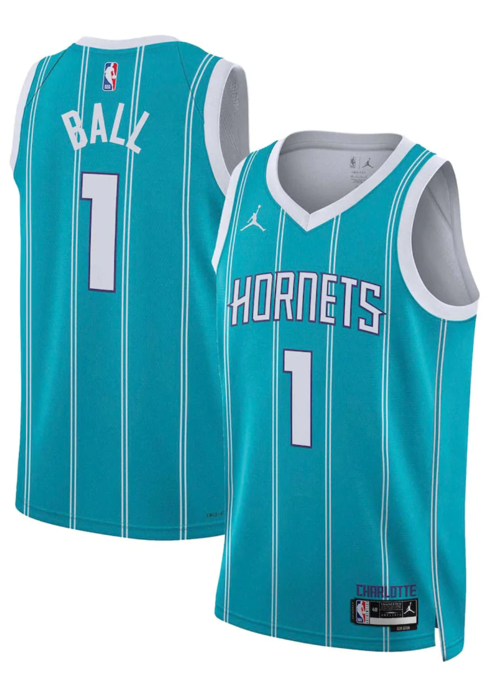 גופיית לאמלו בול שארלוט הורנטס Icon Edition טורקיז 22/23