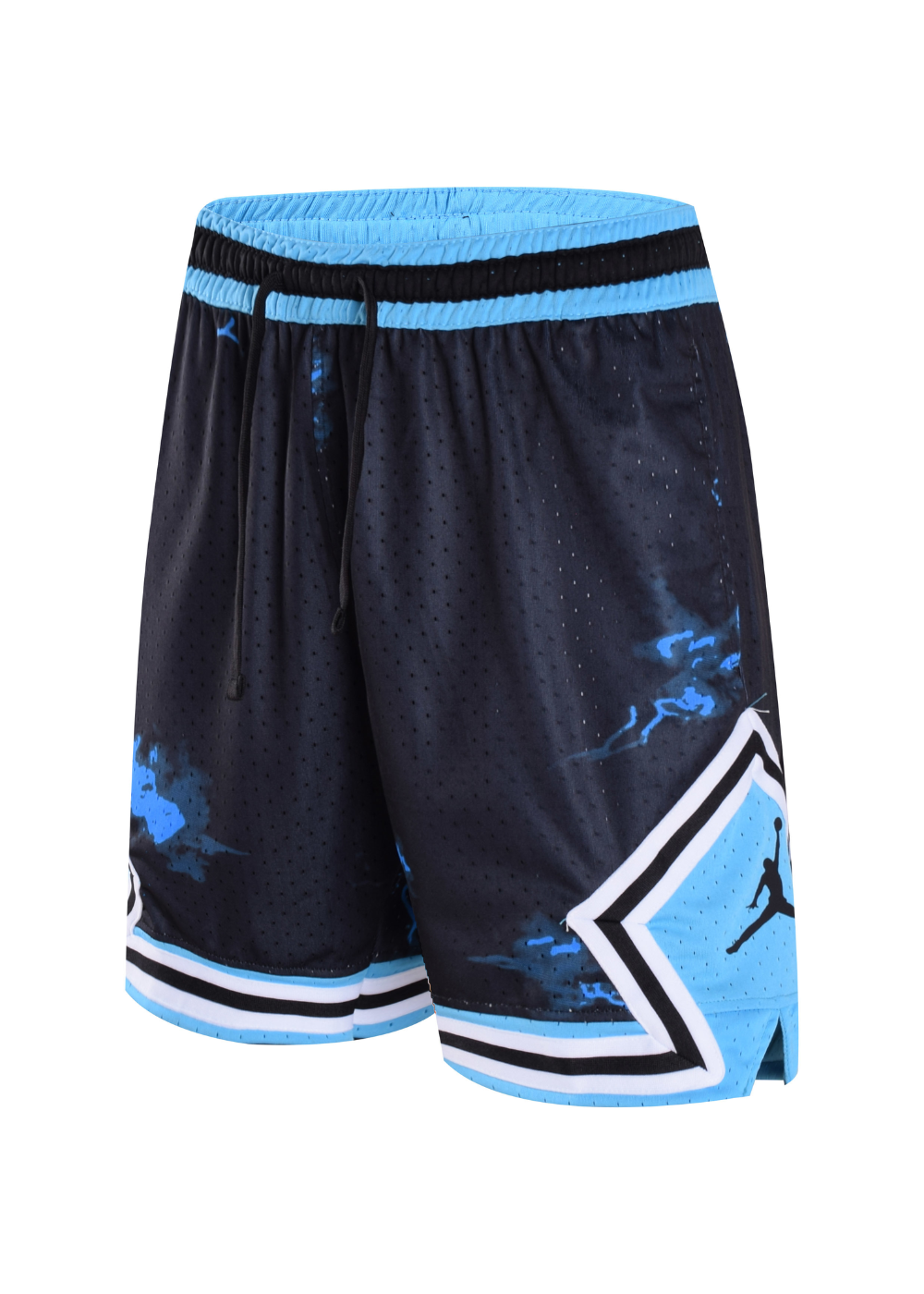 מכנס כדורסל JORDAN DIAMOND BLACK/BLUE