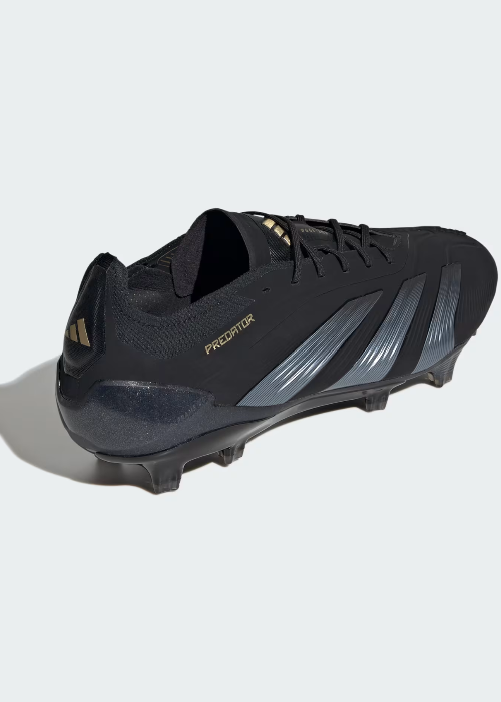 נעלי כדורגל מקצועיות | Adidas Predator Elite FG - Black/Gold Metallic