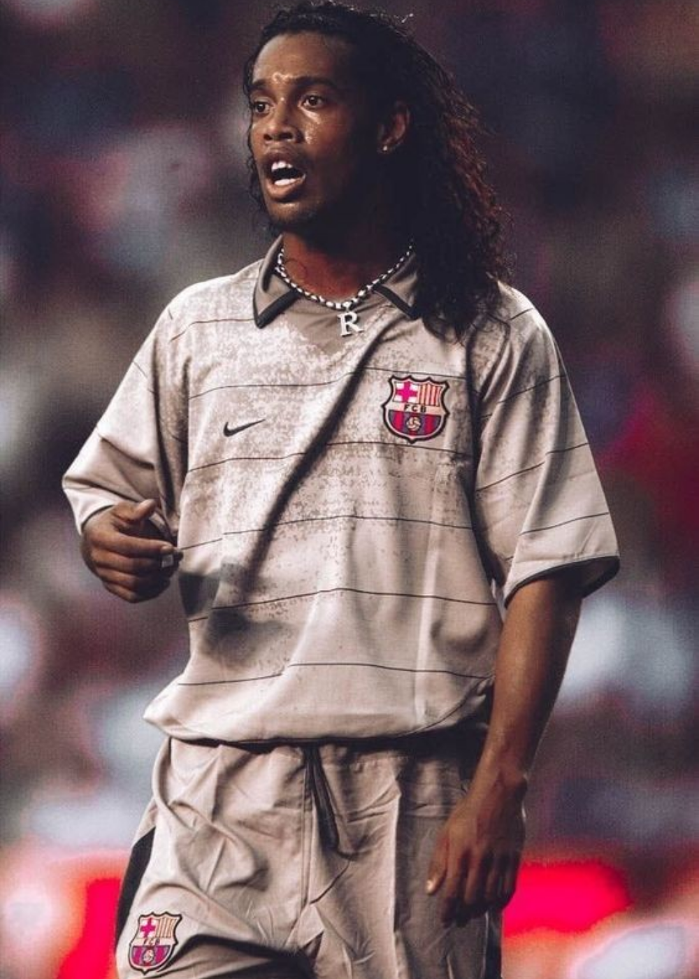 חליפת משחק רשמית רטרו ברצלונה 03/04 - חוץ