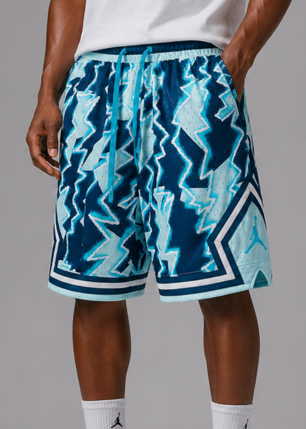 מכנס כדורסל JORDAN DIAMOND TURKIS/BLUE