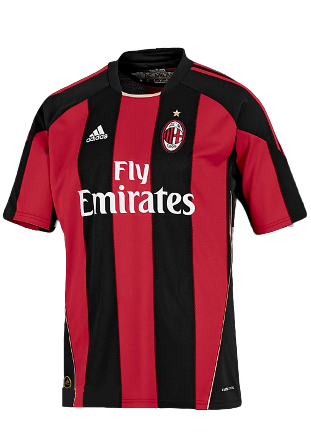 חליפת משחק רטרו מילאן בית 2010/11