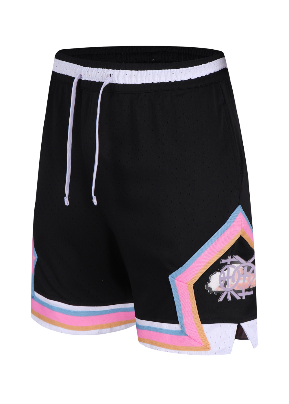מכנס כדורסל JORDAN DIAMOND BLACK/PINK