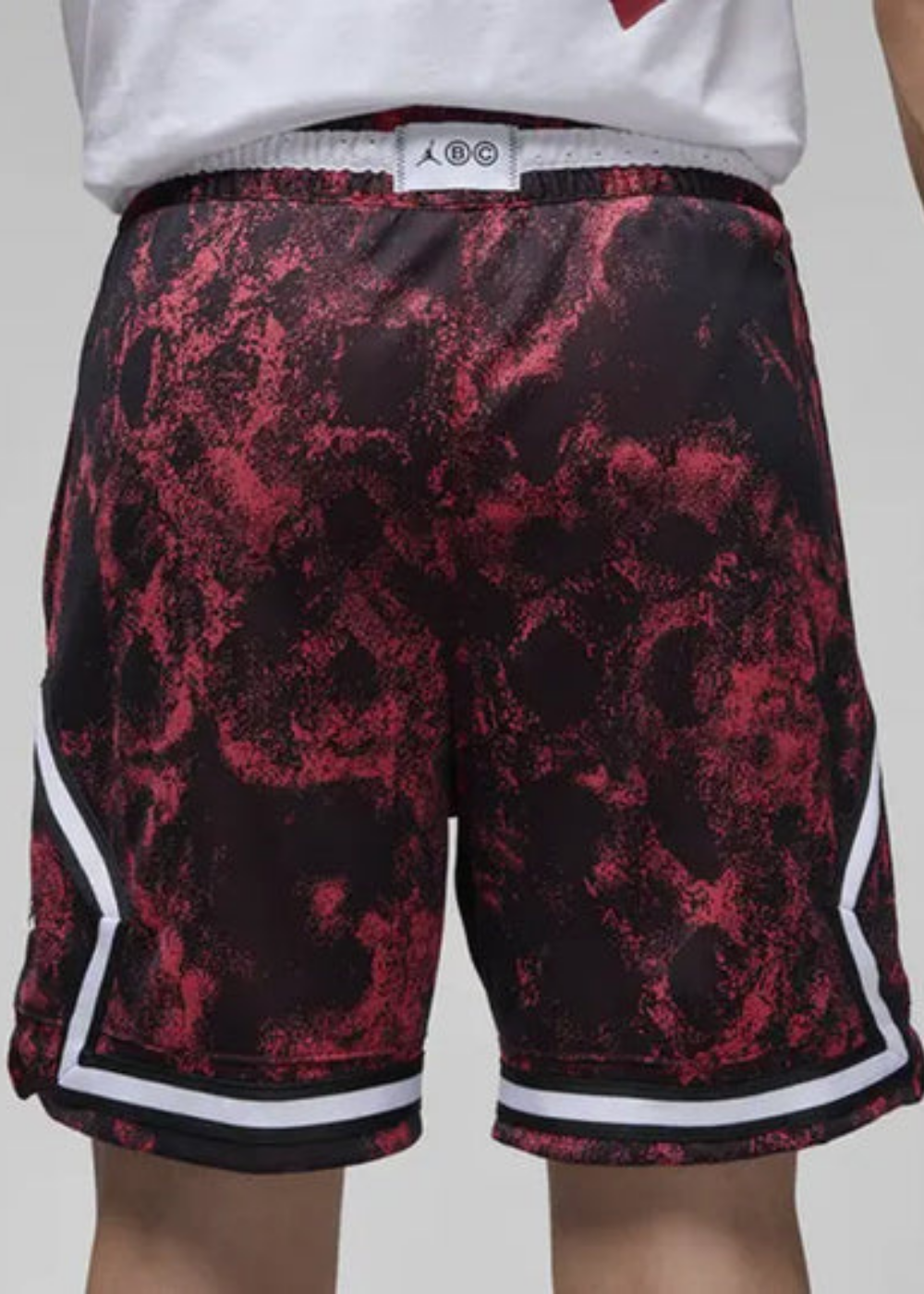 מכנס כדורסל JORDAN DIAMOND SHORTS RED/BLACK