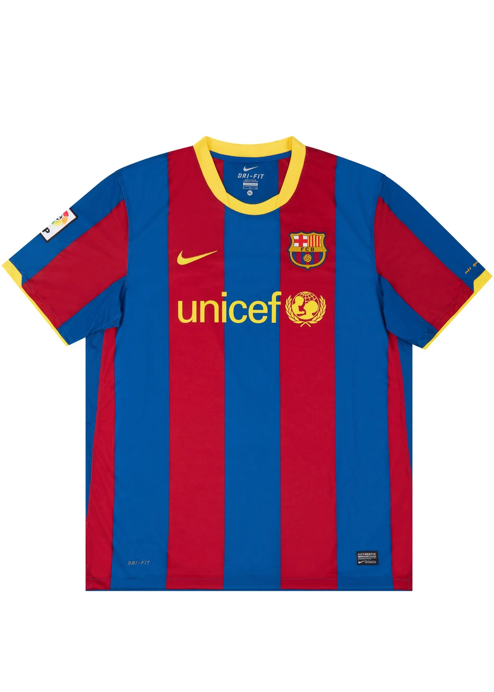 חולצת משחק רטרו ברצלונה בית 2011/12