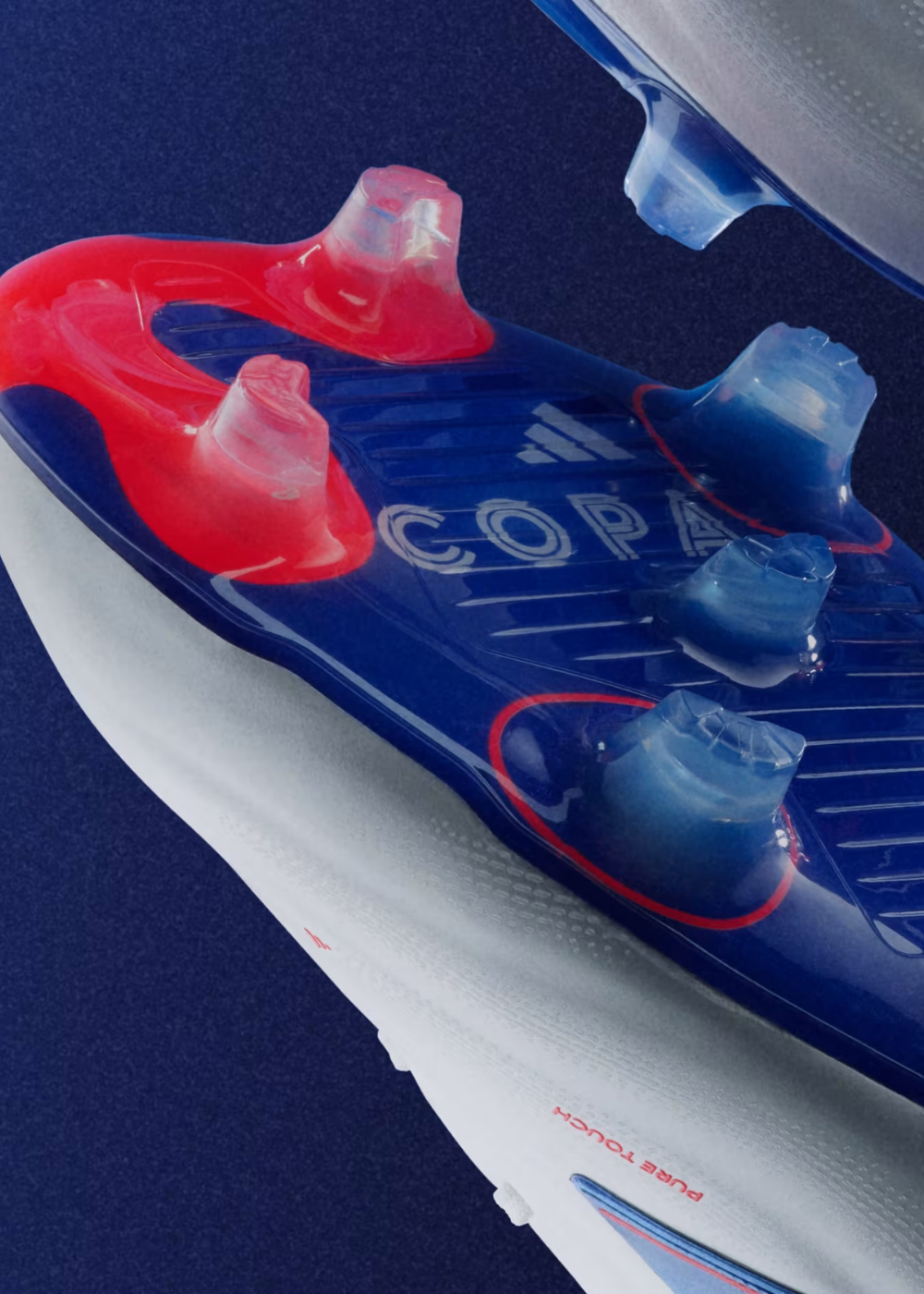 נעלי כדורגל מקצועיות | Adidas Copa Pure 2 Elite FG - White/Blue