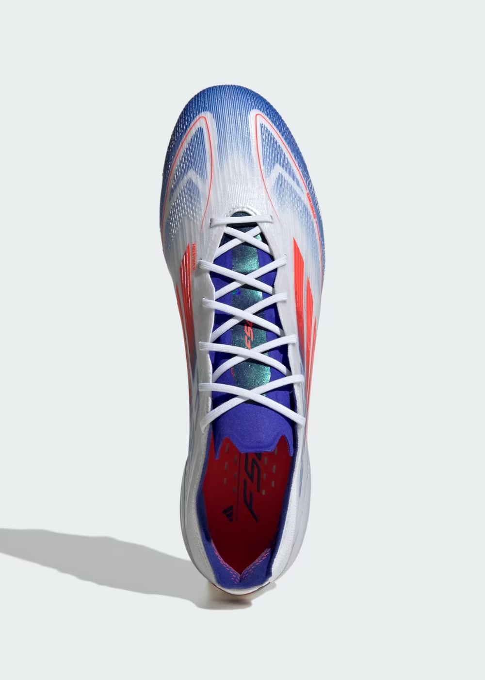 נעלי כדורגל מקצועיות | Adidas F50 Elite FG - White/Blue