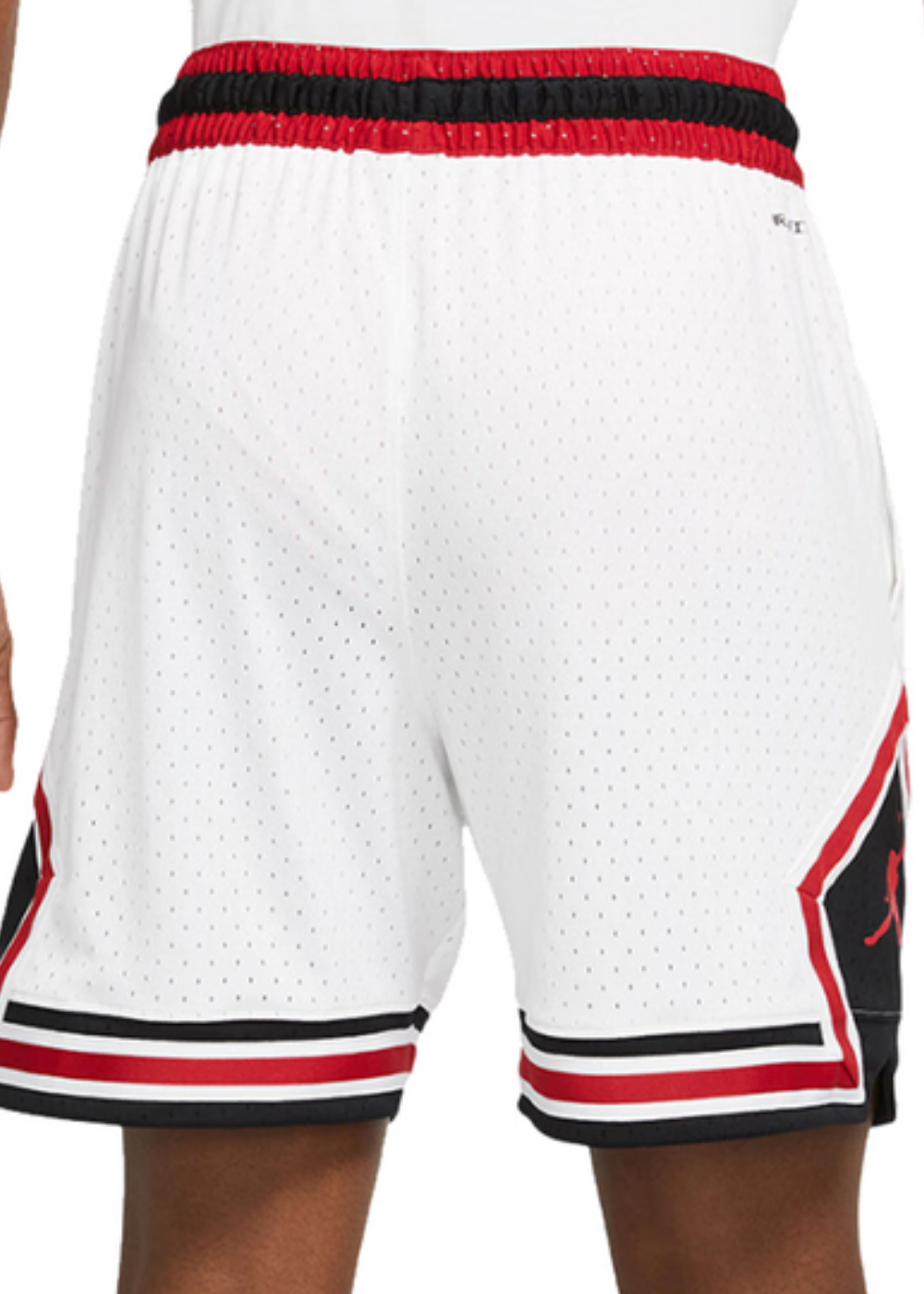 מכנס כדורסל JORDAN DIAMOND SHORTS WHITE/RED