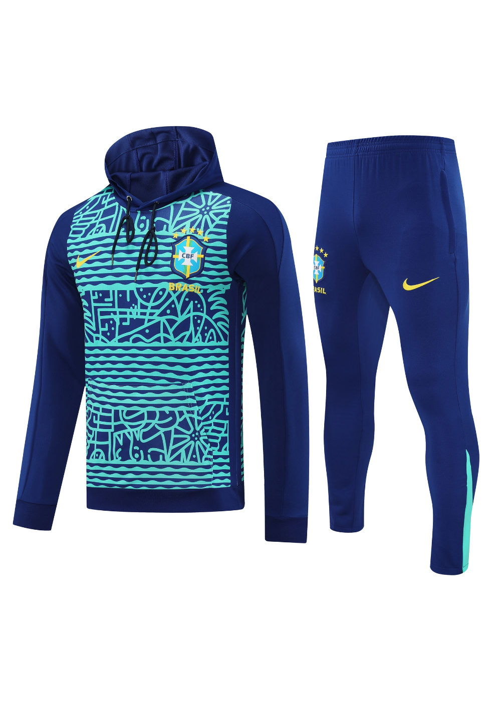 חליפת טרנינג ארוכה ברזיל - 2025/2026