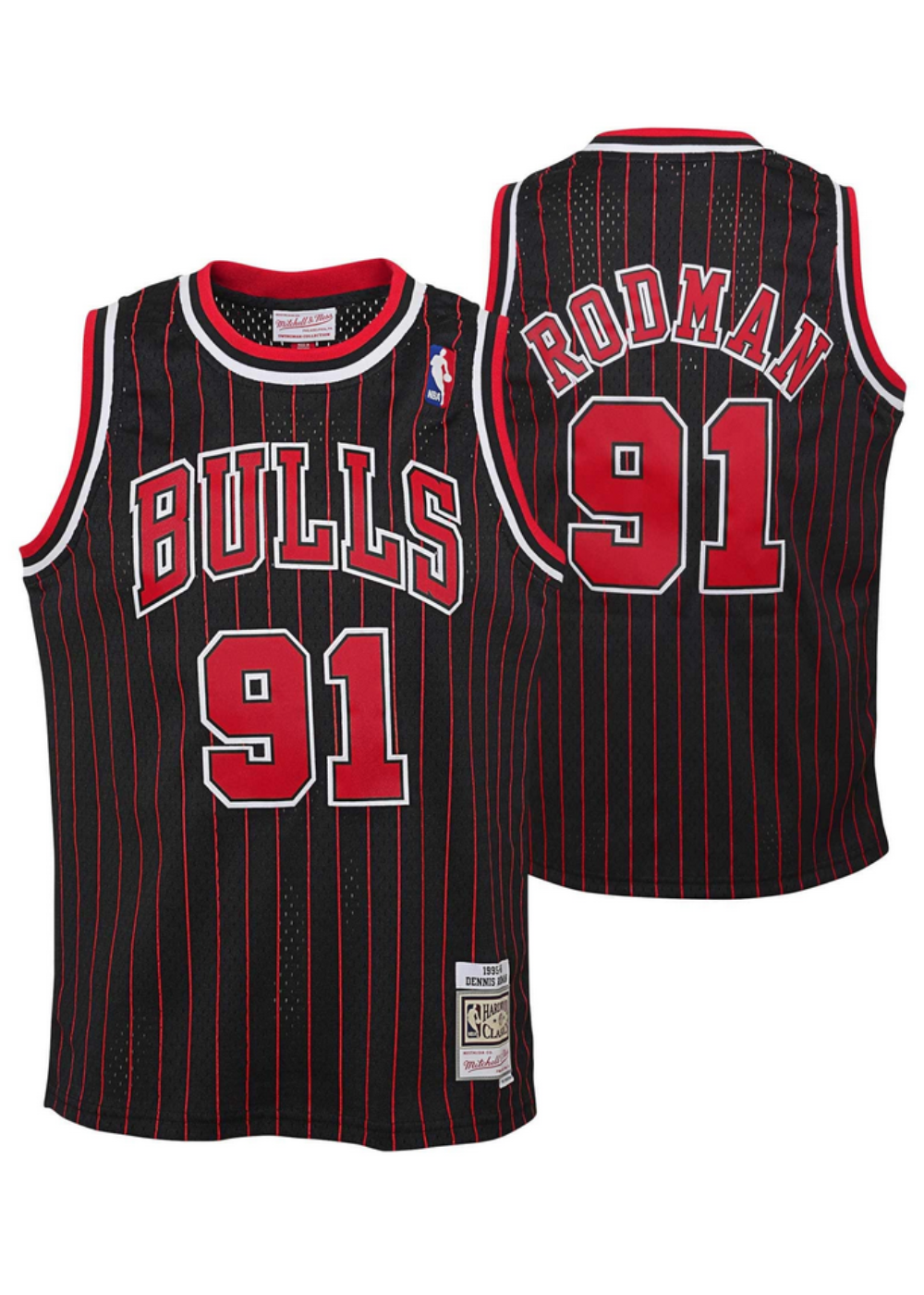 גופיית NBA – דניס רודמן שיקגו בולס *Hardwood Classics Edition*