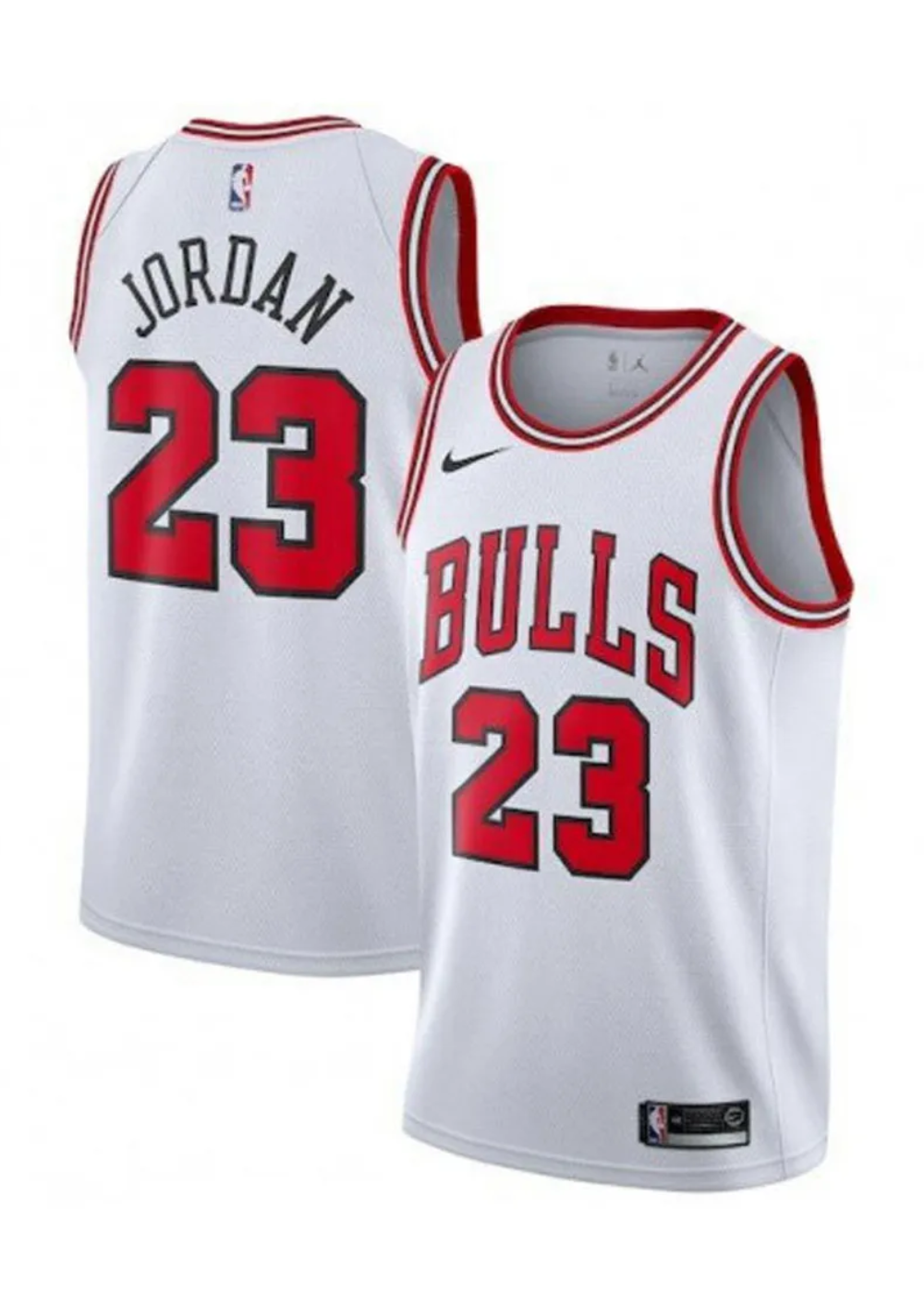 גופיית NBA שיקאגו בולס לבן