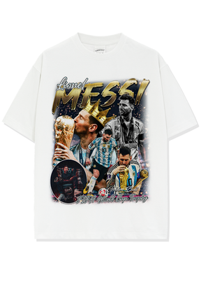 חולצת אוברסייז | מסי מונדיאל 22