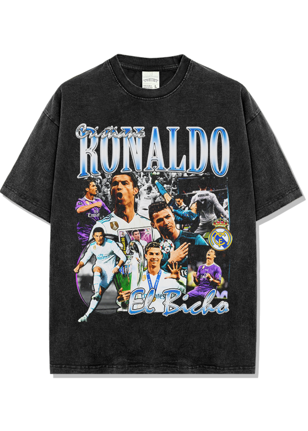 חולצת אוברסייז | CR7 רונאלדו ריאל מדריד
