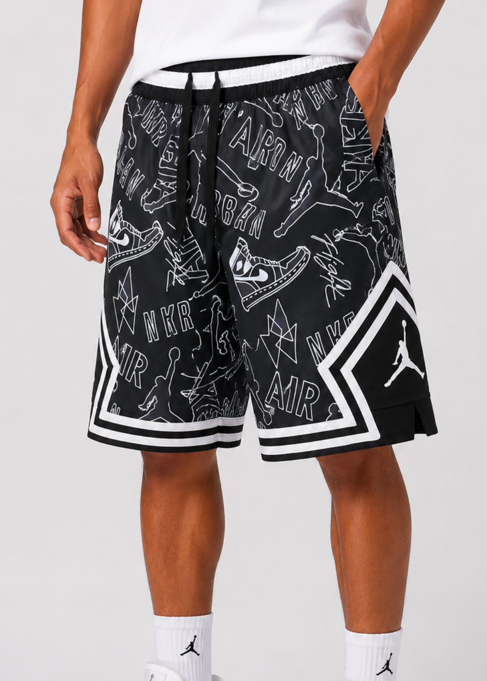מכנס כדורסל JORDAN BLACK "AIR JORDAN"