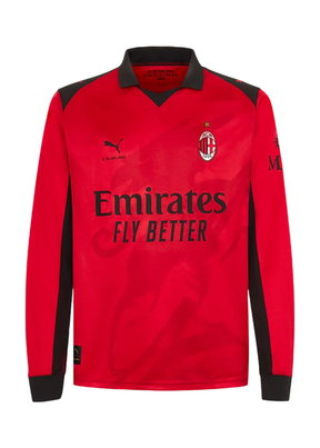 חליפת משחק רשמית מילאן רביעית שרוול ארוך - 2025/2026