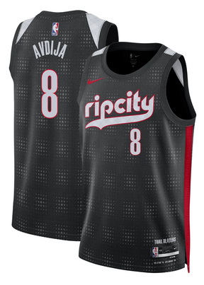 גופיית פורטלנד בלייזרס City Edition שחור | דני אבדיה ⁩⁩⁩25/26