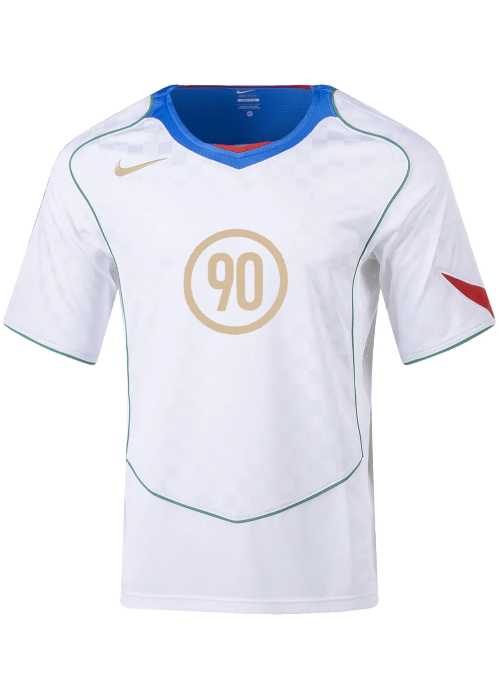 חולצת טי-שרט לבן | TOTAL 90