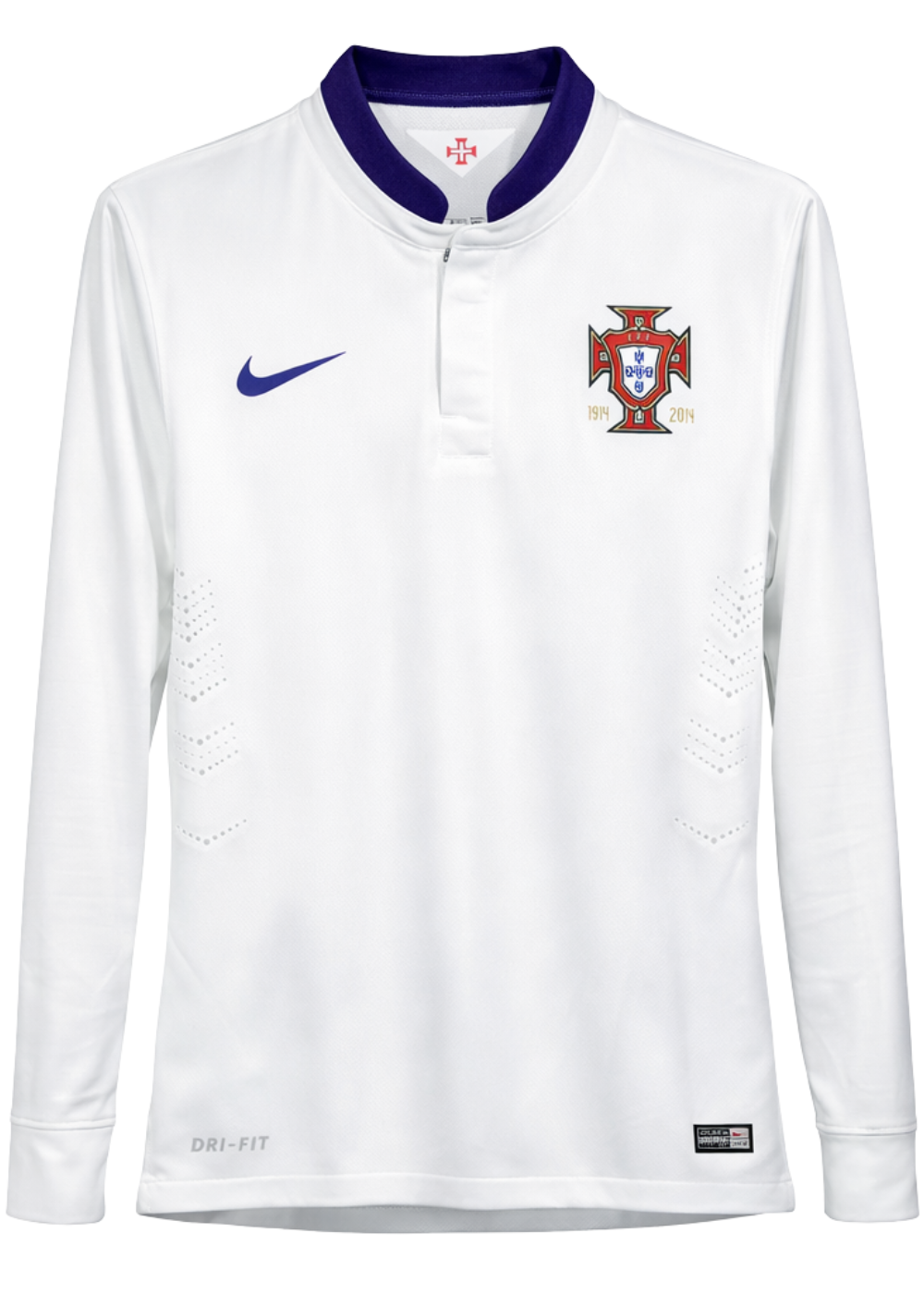 חולצת משחק רטרו פורטוגל שרוול ארוך - חוץ 2014