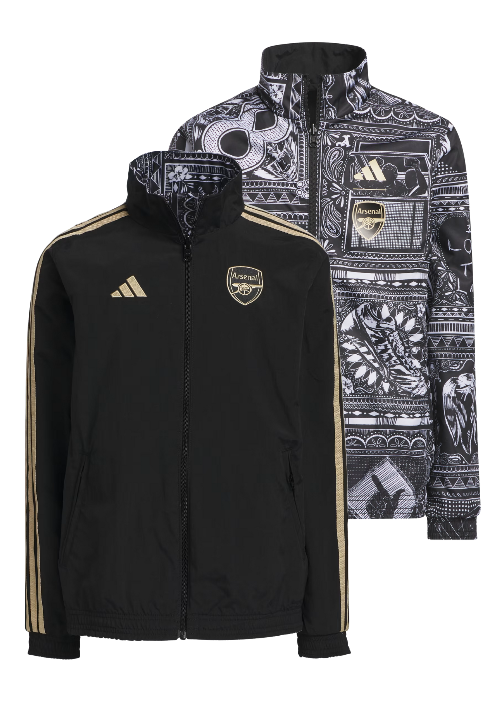 מעיל רוח ארסנל דו צדדי - 25/26