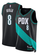 גופיית פורטלנד בלייזרס City Edition שחור | דני אבדיה ⁩⁩⁩25/26